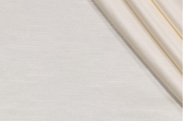 Shauna Woven Drapery Fabric in Cream