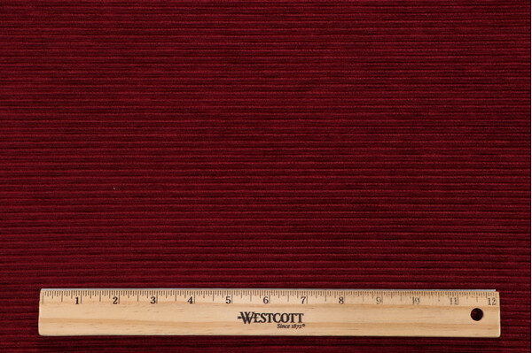 Master Fabrics Ridges Performance Corduroy Upholstery Fabric in Brick