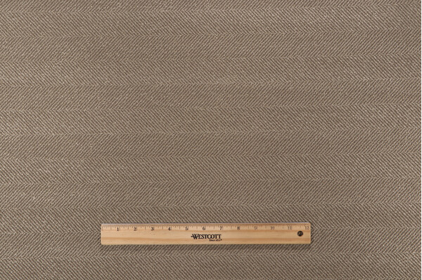Valdese Weavers Jumper Woven Crypton Home Finish Upholstery Fabric in Taupe
