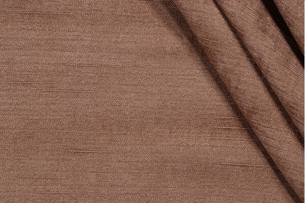 Bergamo Woven Chenille Upholstery Fabric in Latte
