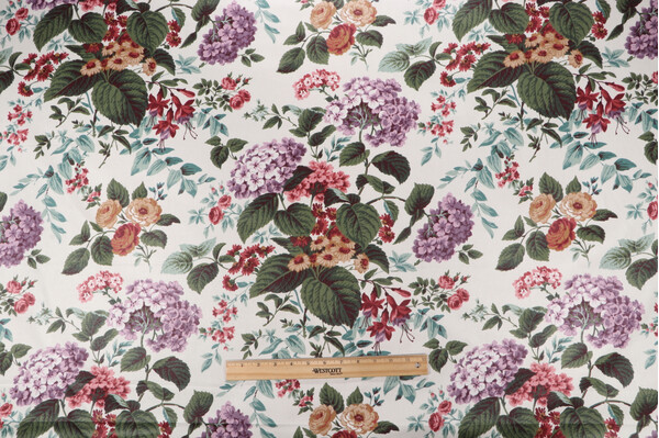 Click for 7 Yards Waverly Westborne Belgrave Square Printed Drapery Fabric Waverly Westborne Belgrave Square Printed Drapery Fabric