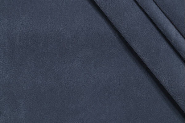 Scalamandre Georgia Suede Upholstery Fabric in Cadet