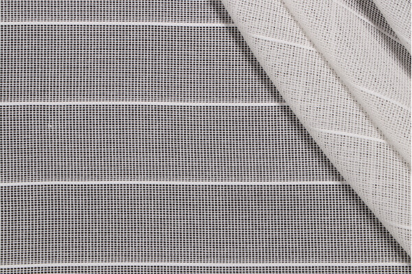 Scalamandre Sheer Stripe Drapery Fabric in White
