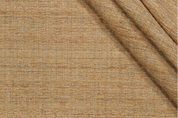 Grey Watkins Coco Woven Chenille Upholstery Fabric in Reed