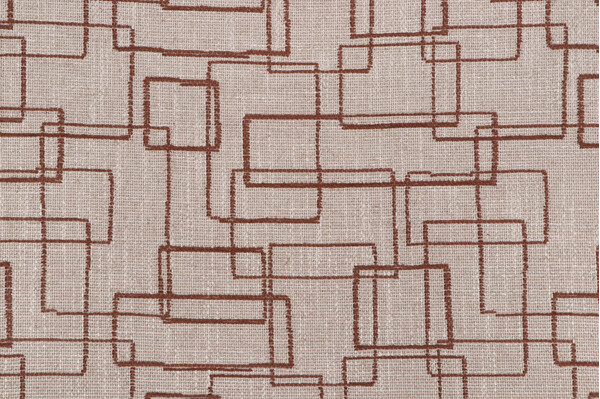 Grey Watkins Neutra Woven Upholstery Fabric in Walnut