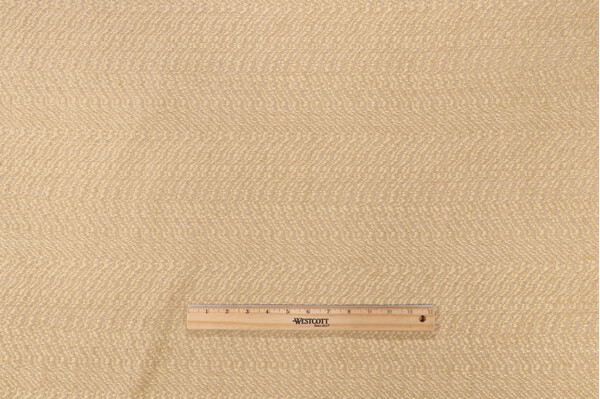 Grey Watkins Tibet Woven Chenille Upholstery Fabric in Gold