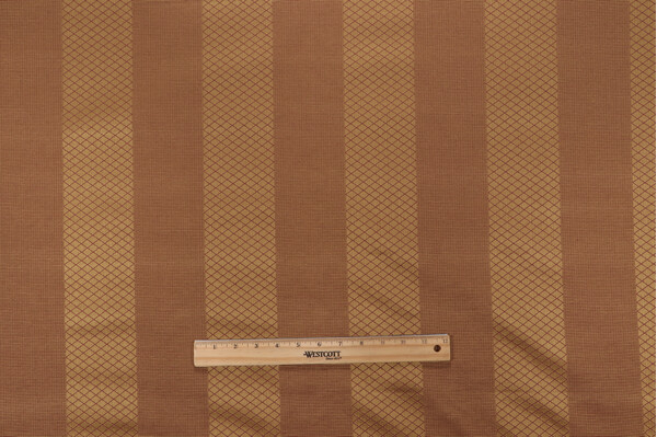 Fonthill Rayure Rafael Woven Upholstery Fabric in Burgundy
