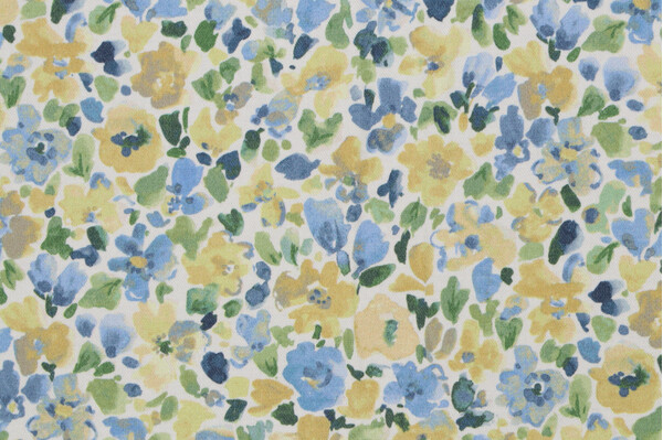Textile 360 Dolly Printed Drapery Fabric in Yellow