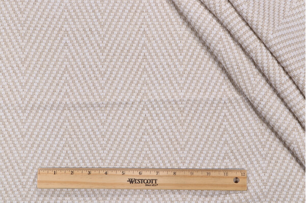 1 Yard Pozzi Arturo Brigantine Woven Outdoor Fabric in Sand