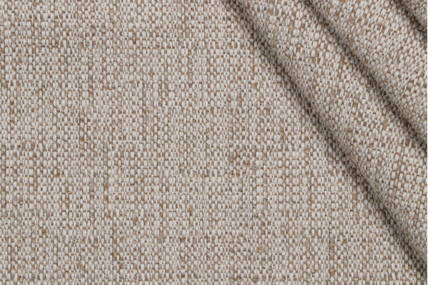 Valdese Weavers Coconut Woven Crypton Home Finish Upholstery Fabric in Hemp