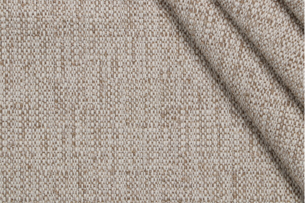 Valdese Weavers Coconut Woven Crypton Home Finish Upholstery Fabric in Hemp
