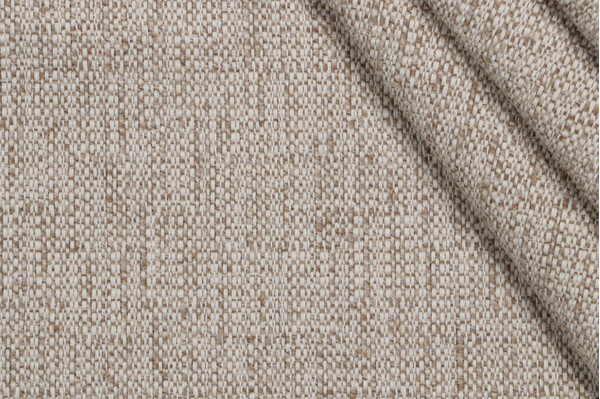 Valdese Weavers Coconut Woven Crypton Home Finish Upholstery Fabric in Hemp