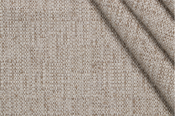 Valdese Weavers Coconut Woven Crypton Home Finish Upholstery Fabric in Hemp