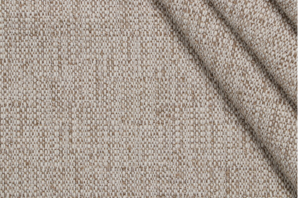 Valdese Weavers Coconut Woven Crypton Home Finish Upholstery Fabric in Hemp