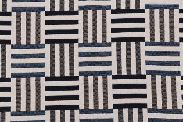 Alvin Woven Solution Dyed Acrylic Outdoor Fabric in Marine