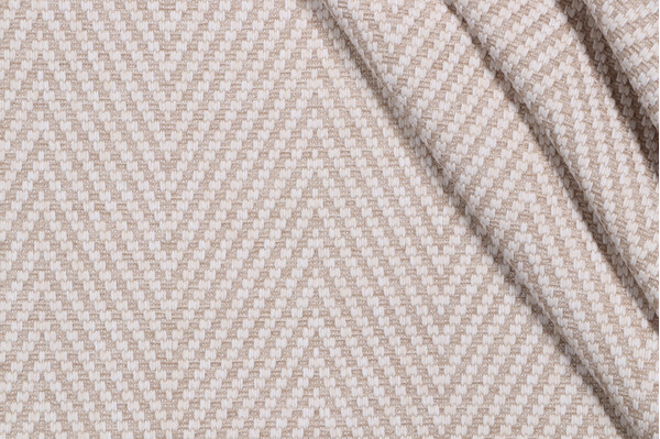 1 Yard Pozzi Arturo Brigantine Woven Outdoor Fabric in Sand