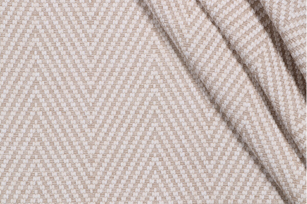 1 Yard Pozzi Arturo Brigantine Woven Outdoor Fabric in Sand