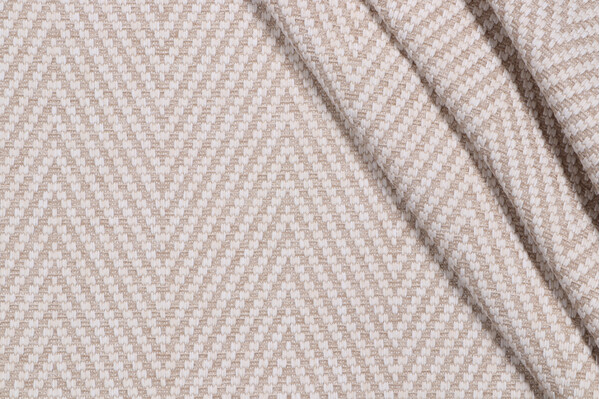 1 Yard Pozzi Arturo Brigantine Woven Outdoor Fabric in Sand