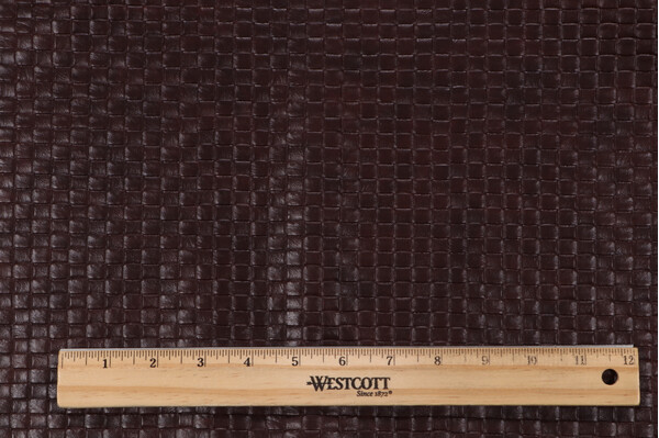 Scalamandre Cody Vinyl Upholstery Fabric in Cordovan