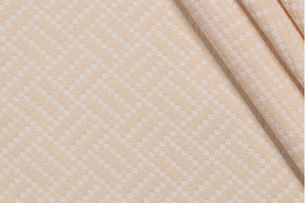 Scalamandre Frette Damask Decorator Fabric in Natural