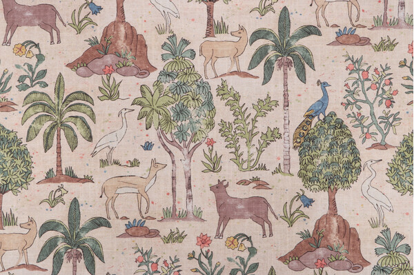 P Kaufmann Forest Frolic Printed Cotton Drapery Fabric in Document 