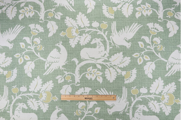 Click for P Kaufmann Woodland Printed Cotton Decorator Fabric in Leaf  P Kaufmann Woodland Printed Cotton Decorator Fabric in Leaf
