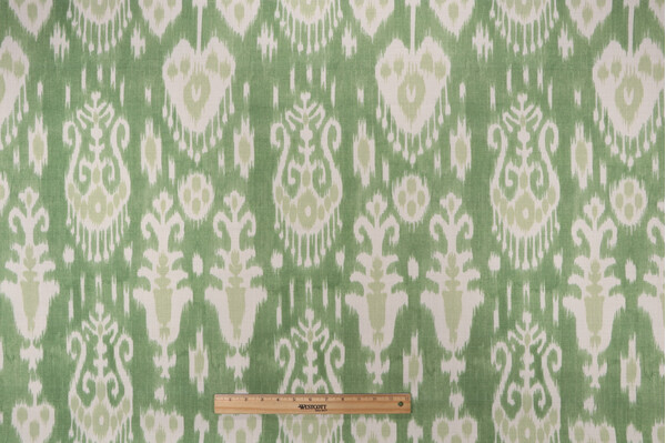 P Kaufmann Izmir Printed Cotton Decorator Fabric in Leaf 