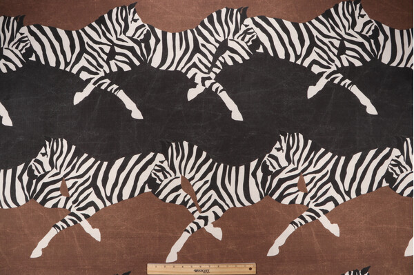 Click for P Kaufmann Zebra Run Printed Cotton Decorator Fabric in Safari  P Kaufmann Zebra Run Printed Cotton Decorator Fabric in Safari