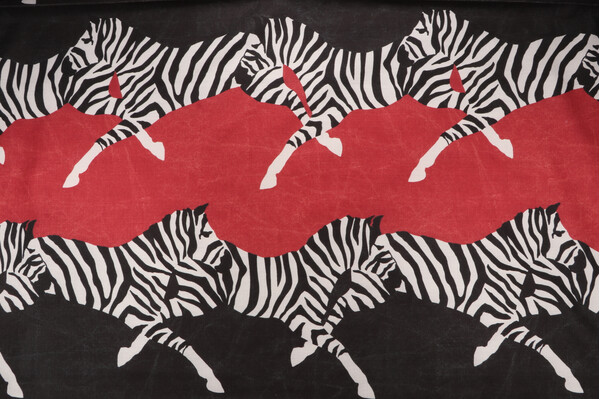 Click for P Kaufmann Zebra Run Printed Cotton Decorator Fabric in Desert Run  P Kaufmann Zebra Run Printed Cotton Decorator Fabric in Desert Run