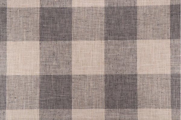 P Kaufmann Check Please Woven Upholstery Fabric in Shale 