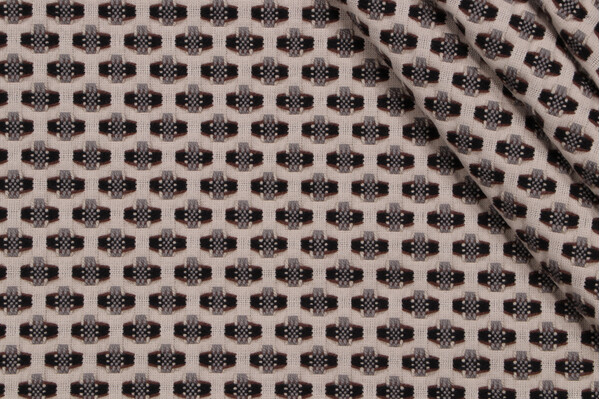 Sample of P Kaufmann Nola Woven Upholstery Fabric in Sparrow 