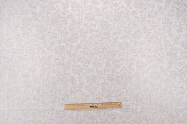 PK Lifestyles Bijar Floral Damask Upholstery Fabric in Birch 