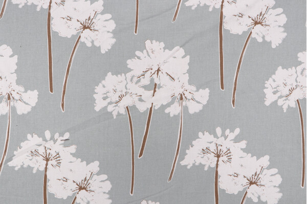 Magnolia Home Serenity Printed Cotton Drapery Fabric in Spa