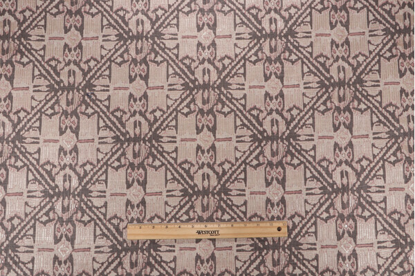 Lacefield Havana Printed Linen Blend Drapery Fabric in Blush
