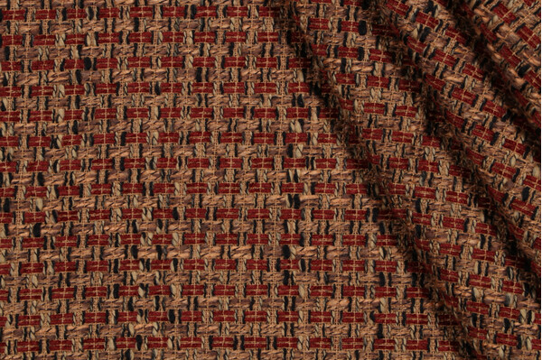 Paragon Global Hemp Woven Upholstery Fabric in Brick