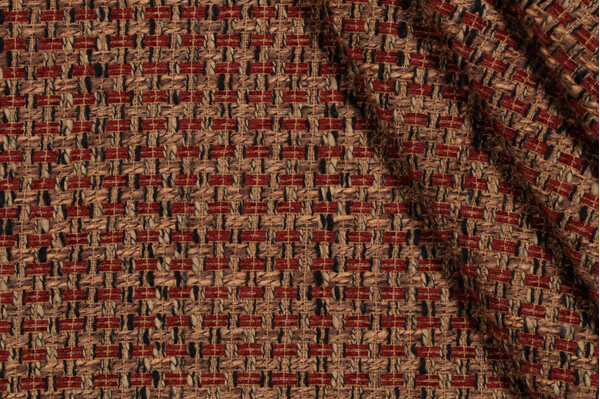 Paragon Global Hemp Woven Upholstery Fabric in Brick