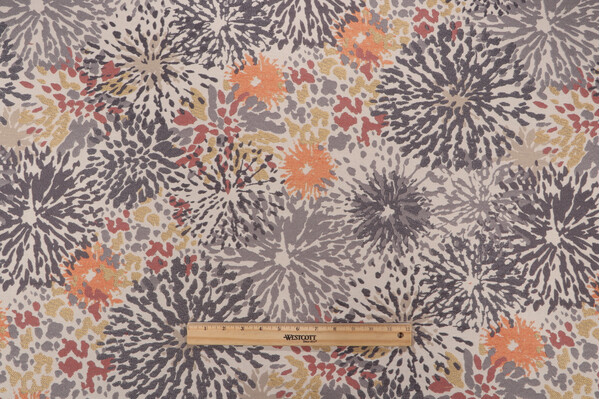 Paragon Global Zinnia Woven Upholstery Fabric in Sunset