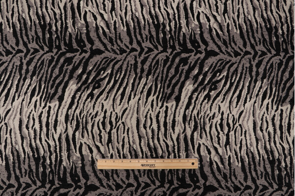 Mombasa Woven Chenille Upholstery Fabric in Panther
