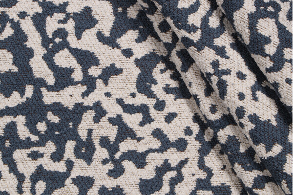 P Kaufmann Water Sign Woven Upholstery Fabric in Snow Melt