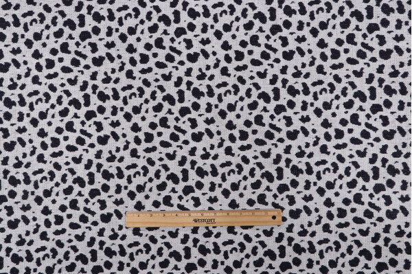 Sample of Crypton Skinz High Performance Woven Chenille Upholstery Fabric in Indigo 