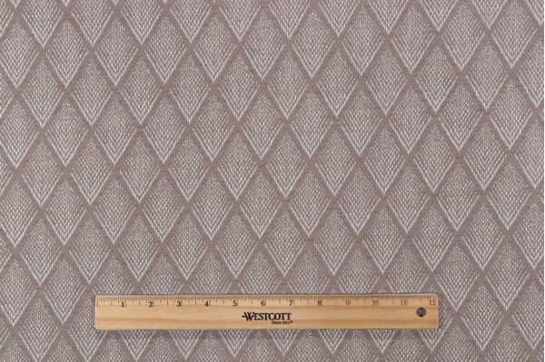 Sample of Crypton Hazel High Performance Woven Chenille Upholstery Fabric in Linen 