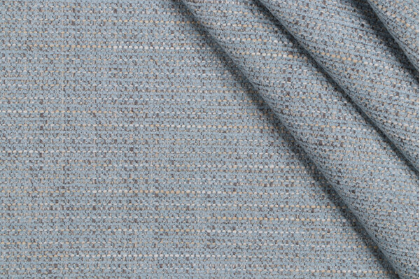 Sample of Crypton Nina High Performance Woven Chenille Upholstery Fabric in Cloud 