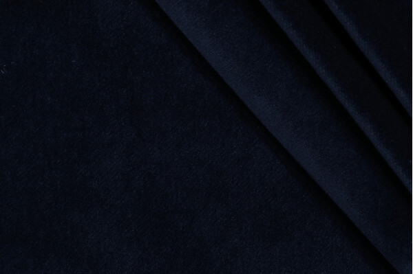 Crypton Sintra High Performance Velvet Upholstery Fabric in Indigo 