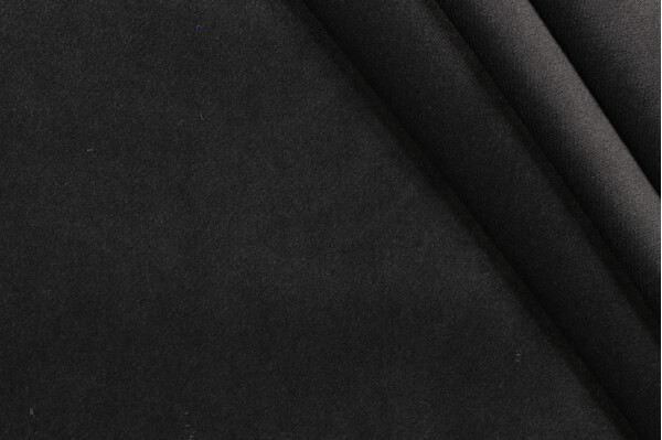 Crypton Sintra High Performance Velvet Upholstery Fabric in Charcoal 