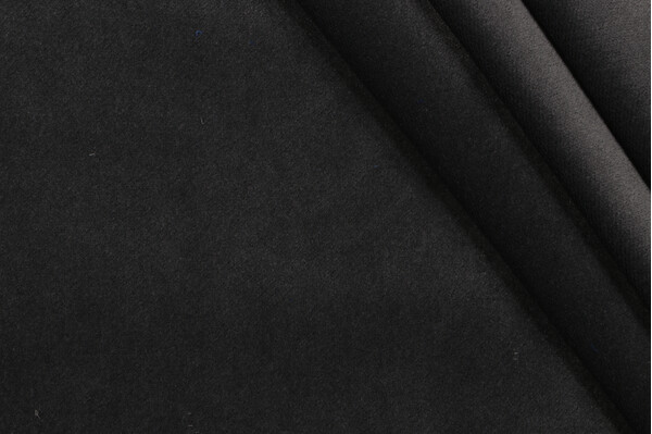 Crypton Sintra High Performance Velvet Upholstery Fabric in Charcoal 
