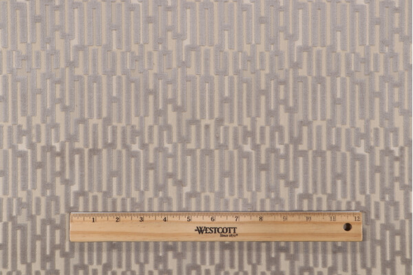 Click for Crypton Lublin High Performance Velvet Upholstery Fabric in Silver  Crypton Lublin High Performance Velvet Upholstery Fabric in Silver