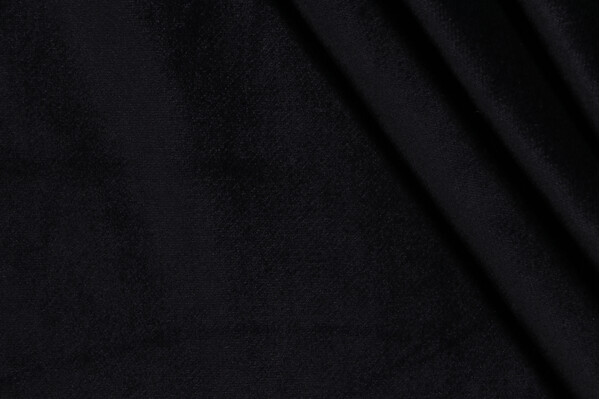 Crypton Sintra High Performance Velvet Upholstery Fabric in Black 