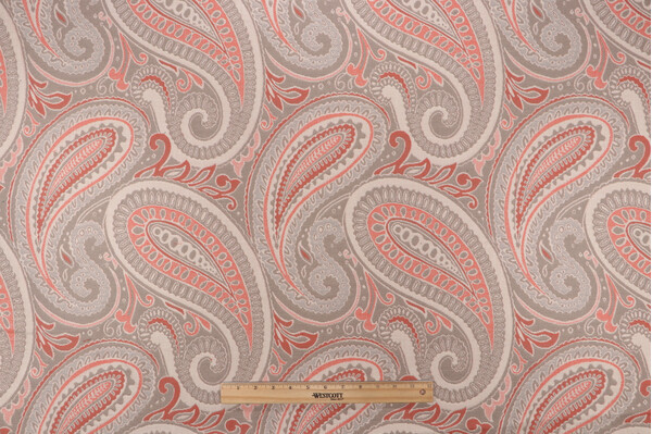 Click for Sunbrella Royce II 45886-0001 Woven Solution Dyed Acrylic Outdoor Fabric in Coral  Sunbrella Royce II 45886-0001 Woven Solution Dyed Acrylic Outdoor Fabric in Coral