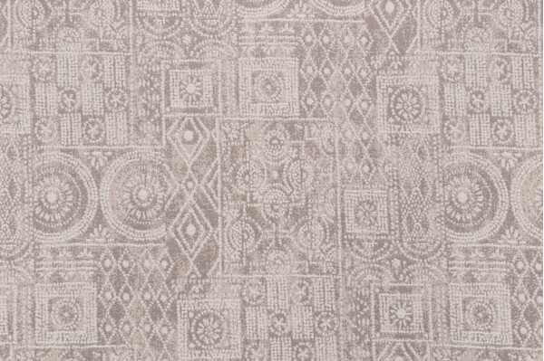 Sample of Sunbrella Bodhi 145268-0005 Woven Solution Dyed Acrylic Outdoor Fabric in Flax 