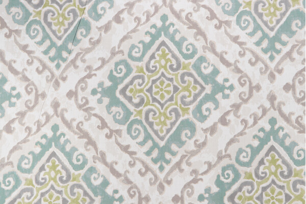Click for Covington Feabhra Printed Cotton Drapery Fabric in 215-Seaspray  Covington Feabhra Printed Cotton Drapery Fabric in 215-Seaspray